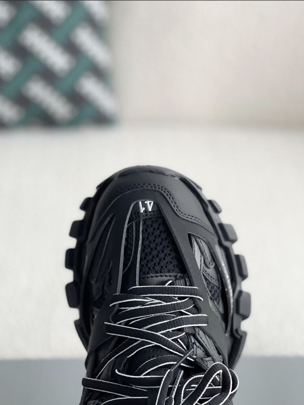 Balenciaga Track Sneaker – Black & White