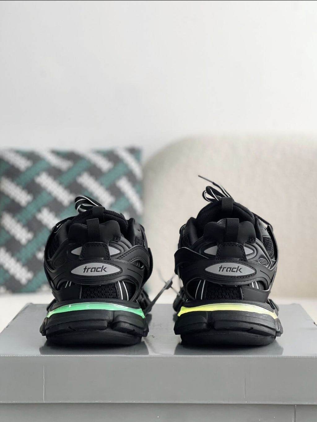 Balenciaga Track Sneaker – Black & White