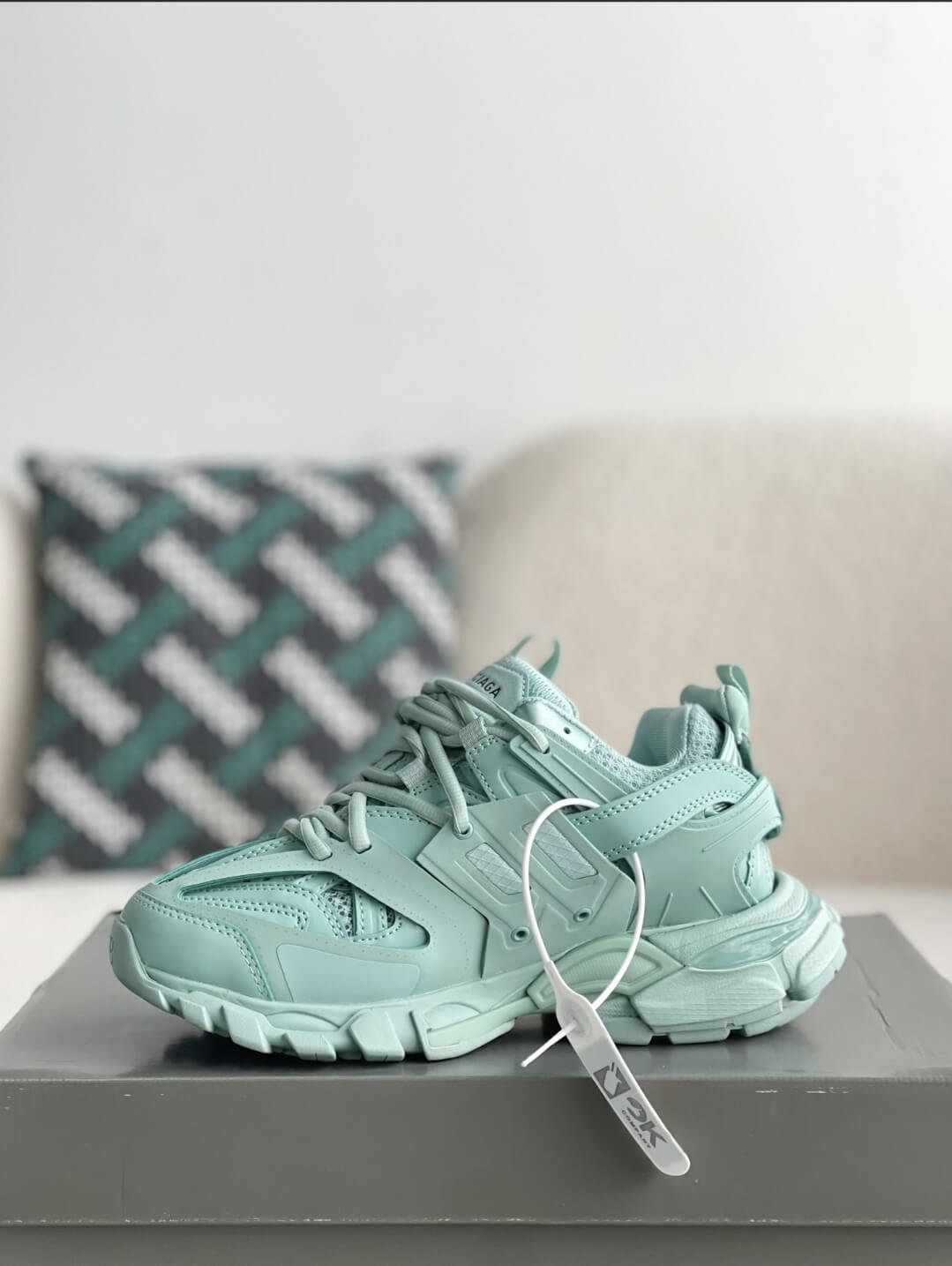 Balenciaga Track Sneaker – Mint Green / Light Sage