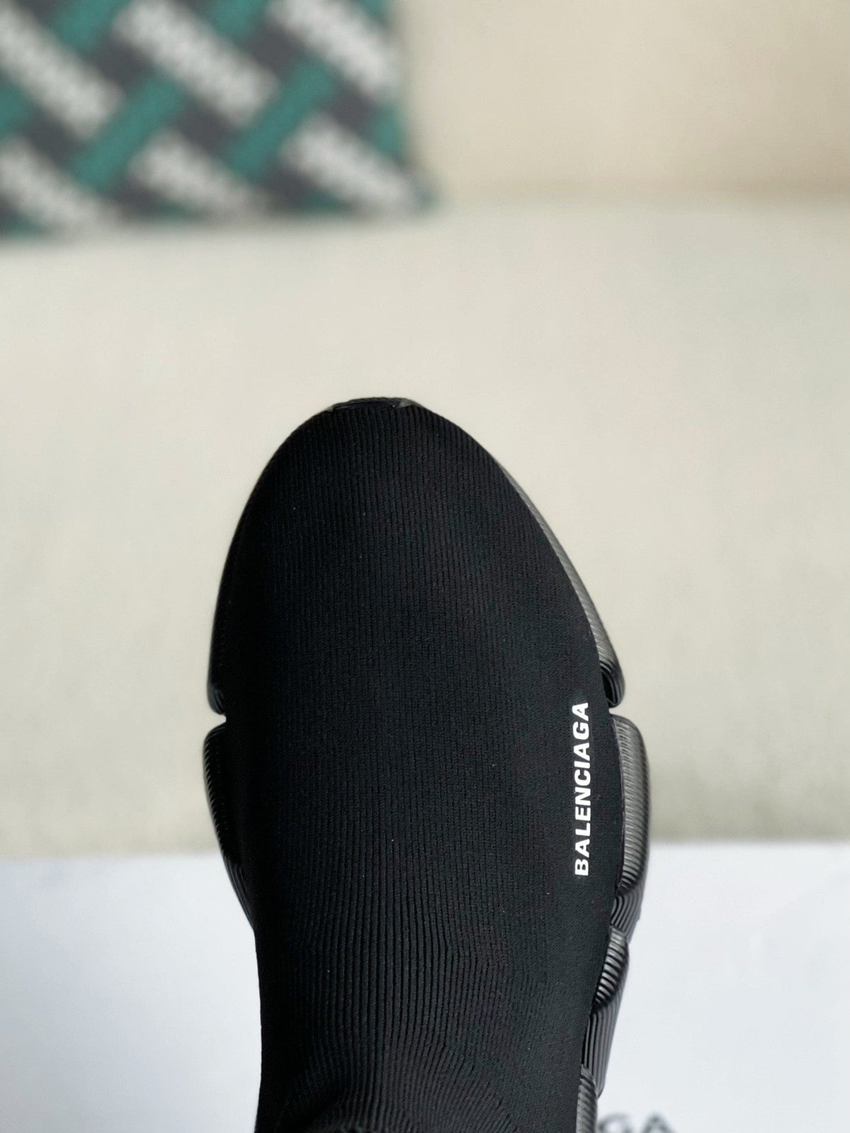 Balenciaga Speed 2.0 Recycled Knit Sneaker in Black