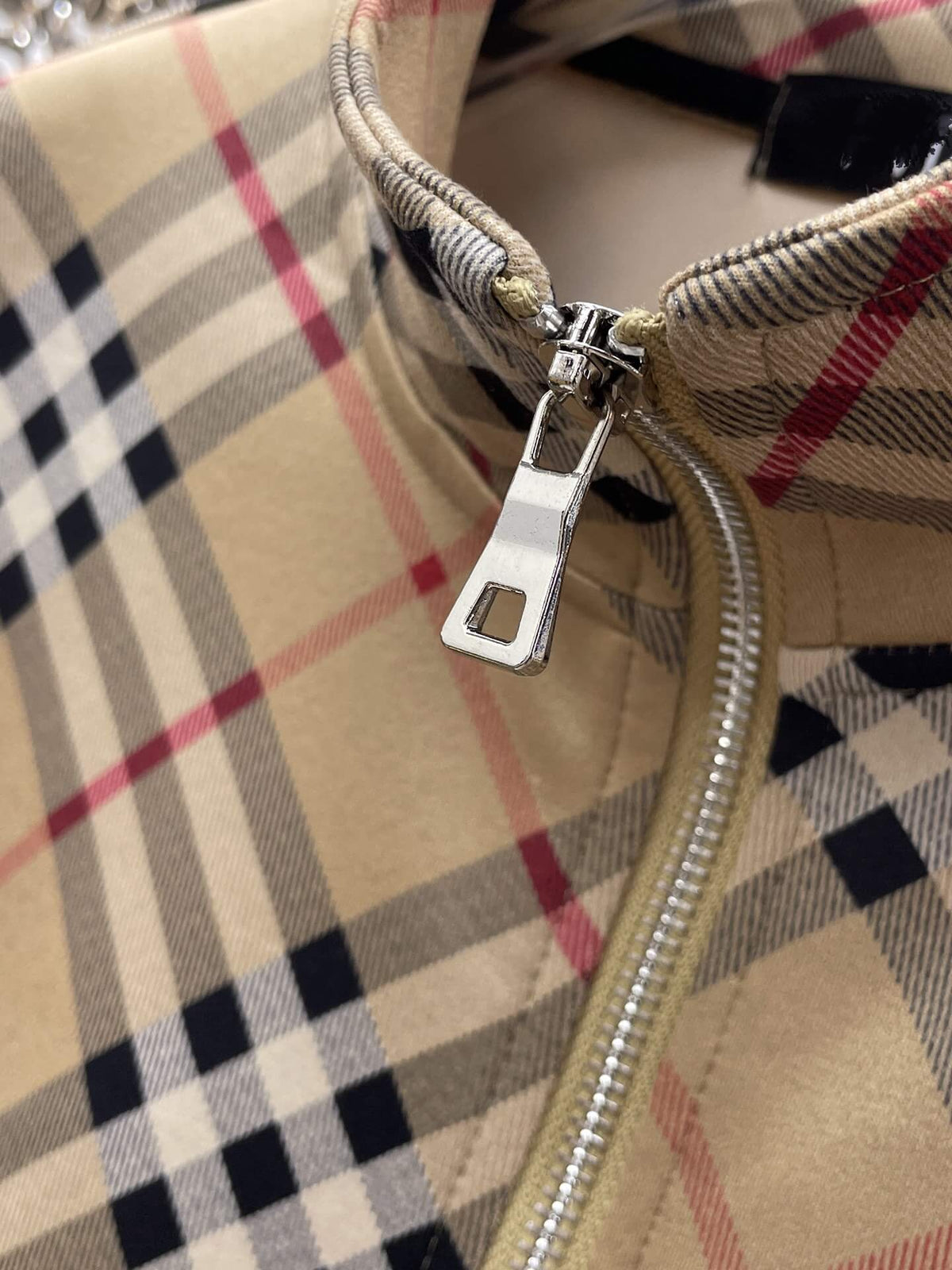 Burberry Vintage Check Technical Jersey Tracksuit Archive Beige