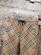 Burberry Vintage Check Technical Jersey Tracksuit Archive Beige