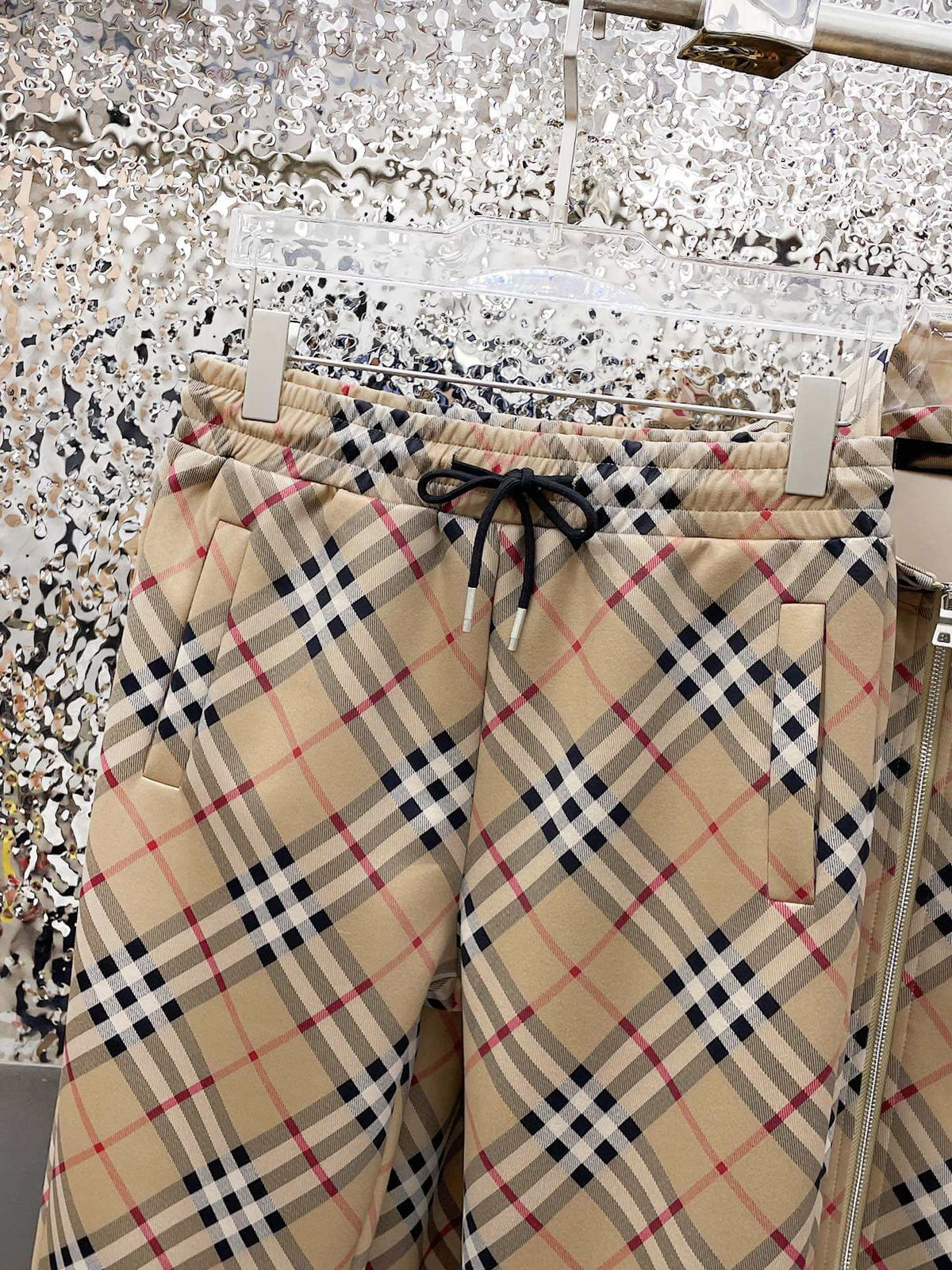 Burberry Vintage Check Technical Jersey Tracksuit Archive Beige