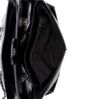 Chanel Quilted Patent Leather Ritz Flap Bag (SHF-17954)