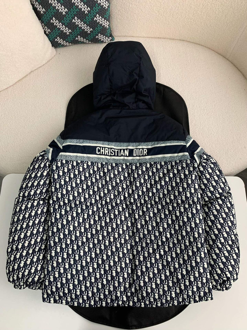 Dior Oblique Reversible Puffer Down Jacket