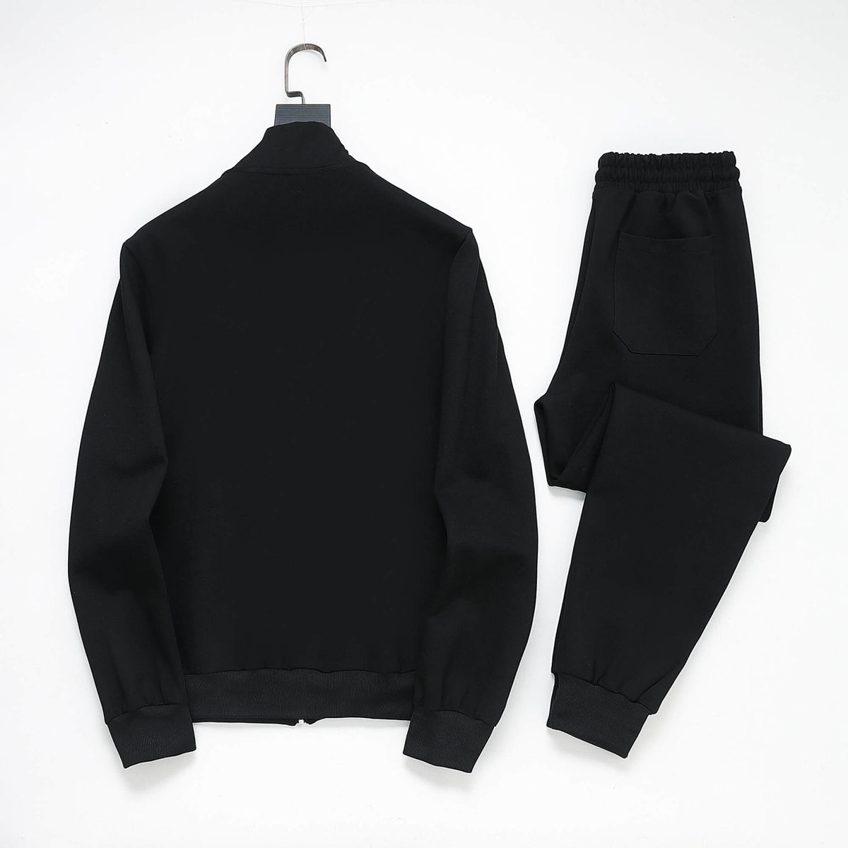 Dolce & Gabbana Circular DG Crest Logo Technical Jersey Tracksuit Black
