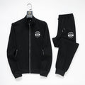 Dolce & Gabbana Circular DG Crest Logo Technical Jersey Tracksuit Black