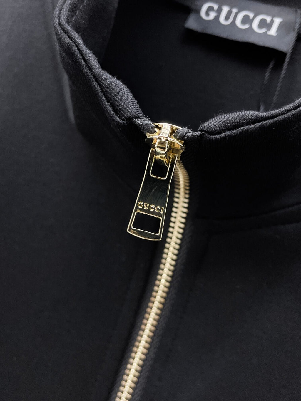 Gucci Web Stripe Technical Jersey Tracksuit Black