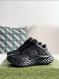 Gucci GG Runner Sneaker – Black Quilted Leather & Mesh