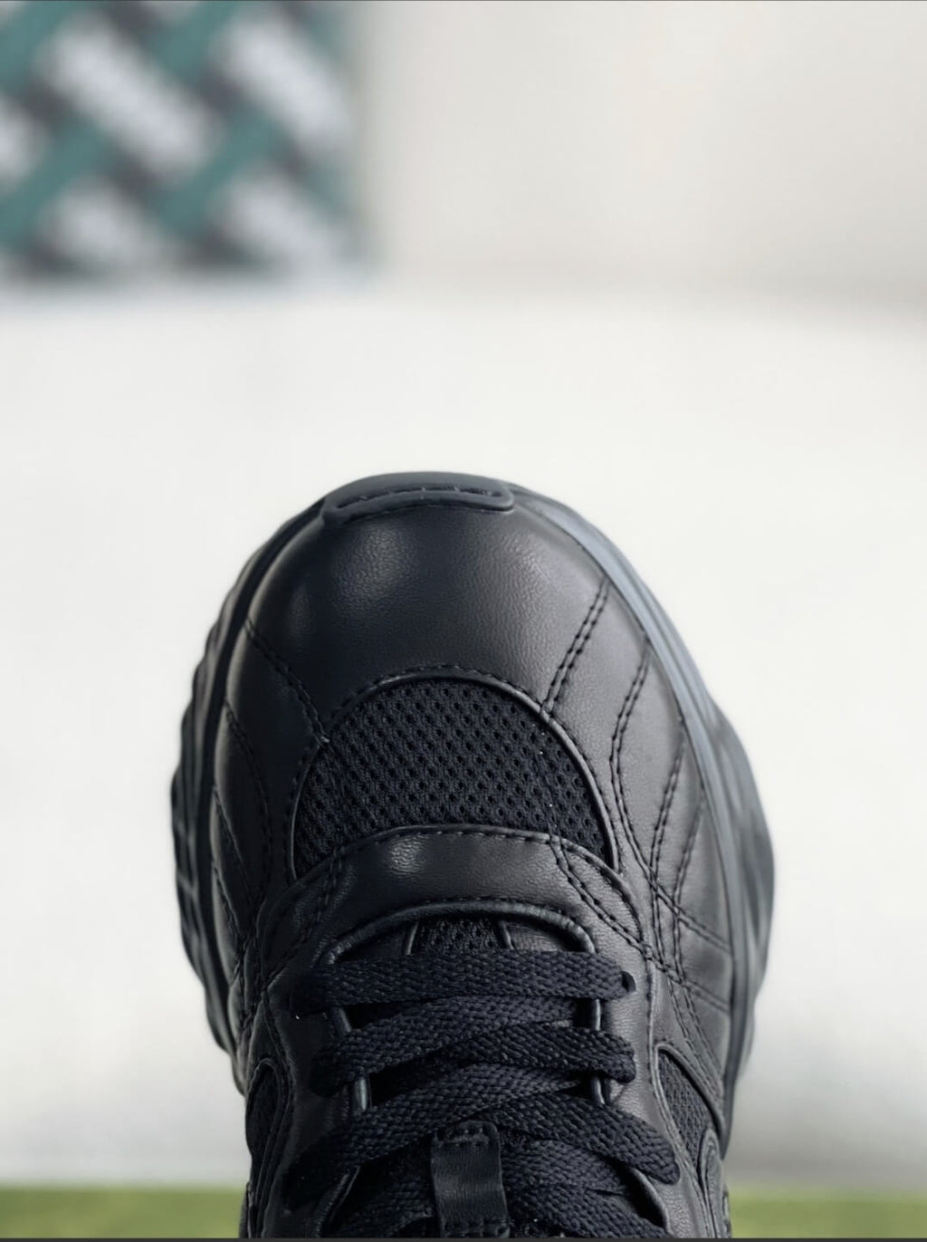 Gucci GG Runner Sneaker – Black Quilted Leather & Mesh