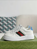 Gucci Re-Web Sneaker – White Leather with Green & Red Web