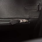Hermes Birkin 35 Black Epsom Palladium Hardware