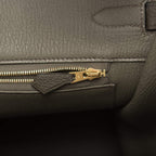 Hermes Vert de Gris Togo Birkin 35cm Gold Hardware