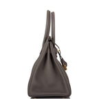 Hermes Etain Togo Birkin 30cm Gold Hardware