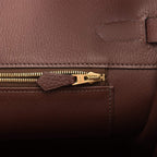 Hermes Birkin 35 Havane Clemence Gold Hardware