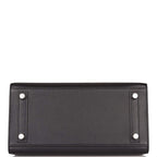 Hermes Birkin Sellier 25 Black Veau Madame Palladium Hardware