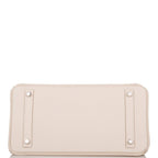 Hermes Craie Epsom Birkin 30cm Palladium Hardware