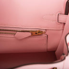 Hermes Birkin 25 Rose Sakura Swift Gold Hardware