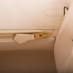 Hermes Nata Epsom Sellier Birkin 25cm Gold Hardware