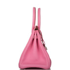 Hermes Bubblegum 5P Togo Birkin 30cm Palladium Hardware