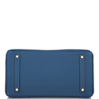 Hermes Deep Blue Togo Birkin 35cm Gold Hardware