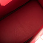 Hermes Birkin 30 Rouge Casaque Togo Gold Hardware