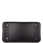 Hermes Birkin 30 Black Tadelakt Palladium Hardware