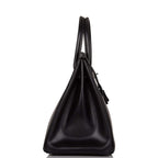 Hermes Birkin 35cm  SO Black Box Black Hardware