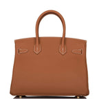 Hermes Birkin 30 Gold Togo Gold Hardware