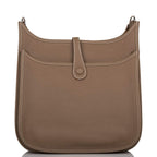 Hermes Evelyne III PM Etoupe Clemence Palladium Hardware