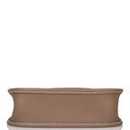 Hermes Evelyne TPM Etoupe Clemence Bag Palladium Hardware