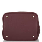 Hermes Bordeaux Maurice Picotin Lock 22cm Gold Hardware