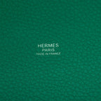 Hermes Menthe Clemence Picotin Lock 18cm Palladium Hardware