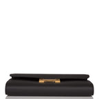 Hermes Black Epsom Constance Wallet To Go Gold Hardware