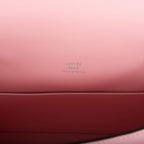 Hermes Rose Sakura Swift Mini Kelly Pochette Palladium Hardware