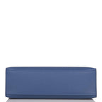 Hermes Kelly Pochette Bleu Brighton Swift Palladium Hardware