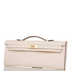 Hermes Kelly Cut Nata Swift Gold Hardware