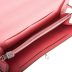 Hermes Kelly Wallet To Go Rose Confetti Epsom Palladium Hardware