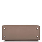 Hermes Etain Epsom Sellier Kelly 25cm Palladium Hardware