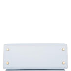 Hermes Bleu Brume Epsom Sellier Kelly 25cm Gold Hardware
