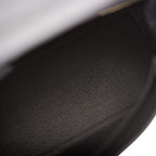 Hermes Black Togo Retourne Kelly 25cm Gold Hardware