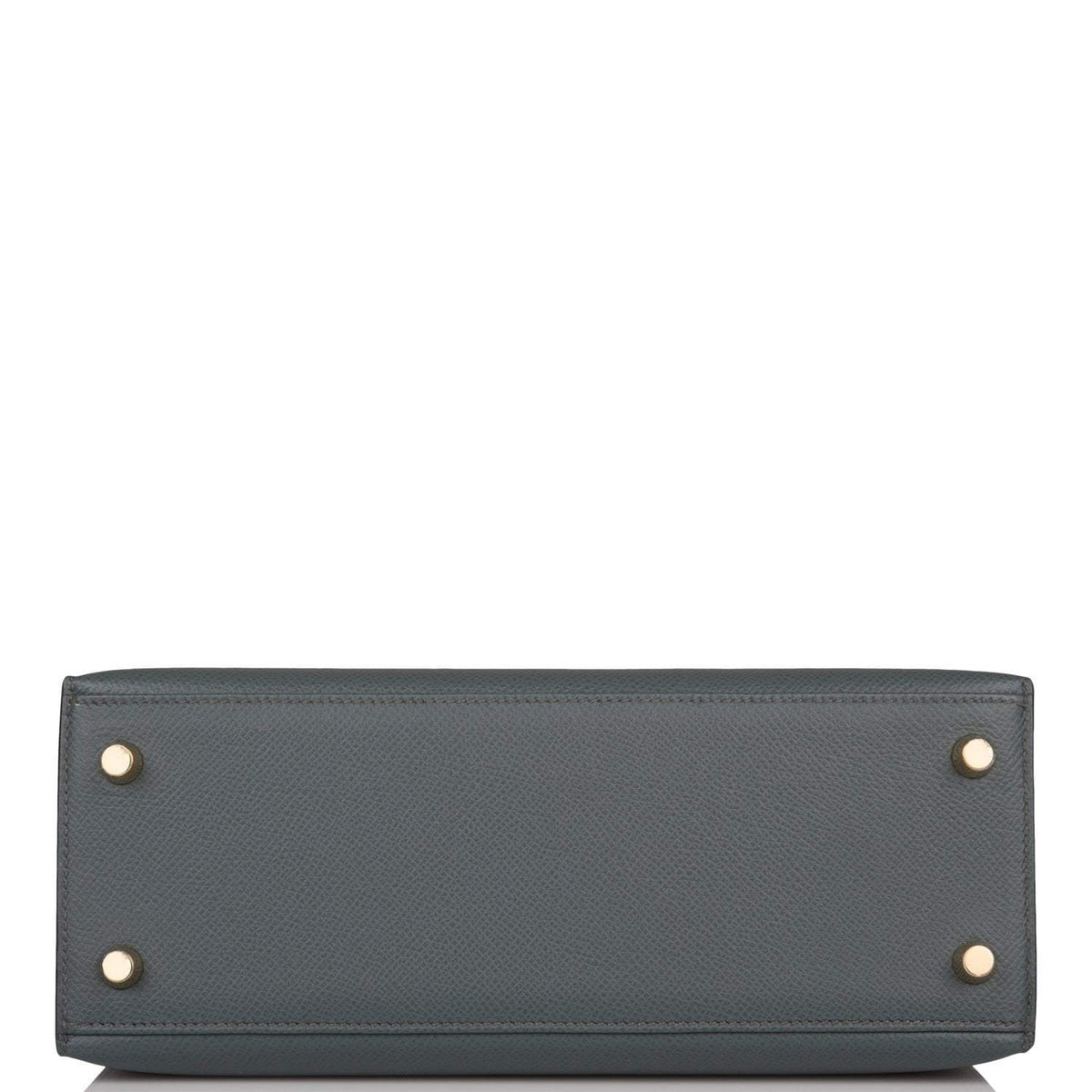 Hermes Bleu Orage Epsom Sellier Kelly 25cm Gold Hardware