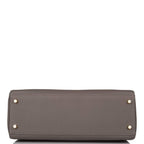 Hermes Kelly Retourne 32 Etain Togo Gold Hardware