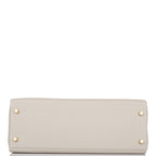 Hermes Kelly Retourne 32 Gris Perle Togo Gold Hardware