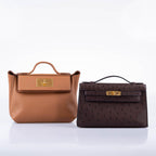 Hermes 24/24 21 Gold Evercolor and Swift Leather Gold Hardware - 2021, Z
