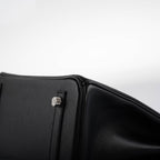 Hermes Birkin 30 Black Epsom with Palladium Hardware - 2019, D