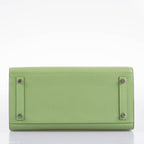 Hermes Birkin 30 Sellier Vert Criquet Madame Grain Palladium Hardware - 2020, Y