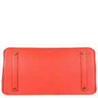 Hermes Birkin 35 Capucine Togo leather Gold Hardware - 2011, O Square