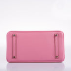 Hermes Birkin 35 HSS 5P Bubblegum Epsom with Palladium Hardware - 2012, P Square