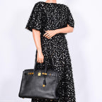 Hermes Birkin 40 Black Epsom Leather Gold Hardware - 2011, Square O